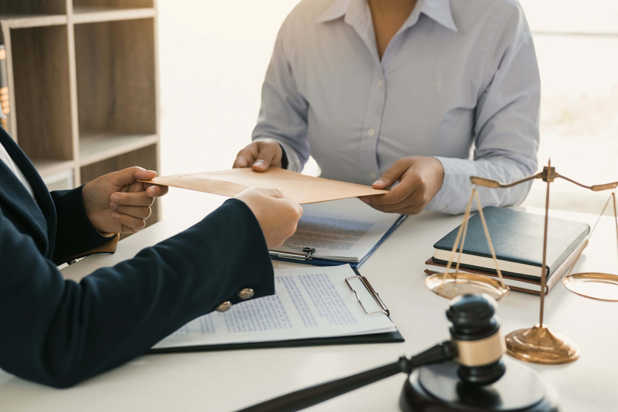 Client is submitting order of protection to criminal lawyer