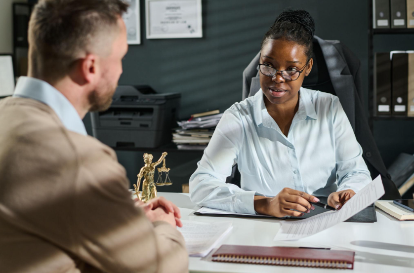 Nassau County criminal defense lawyer explaining an ACD during a client consultation
